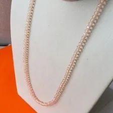 COLAR RB CRISTAIS ROSINHA