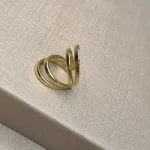 PIERCING FAKE OURO 4 FIOS	