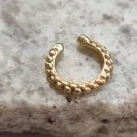PIERCING FAKE OURO BOLINHAS
