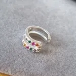 PIERCING FAKE PRATA 2 ZIRC R	
