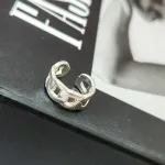 PIERCING FAKE PRATA CORRENTE	