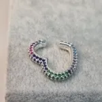 PIERCING FAKE PRATA R CORAÇÃO	