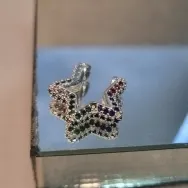PIERCING FAKE PRATA R ESTRELA	