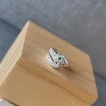 PIERCING FAKE PRATA SERPENTE