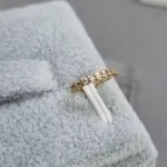 PIERCING OURO ZIRC LATERAL	