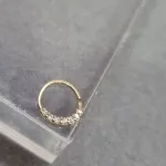PIERCING OURO ZIRC MINI	