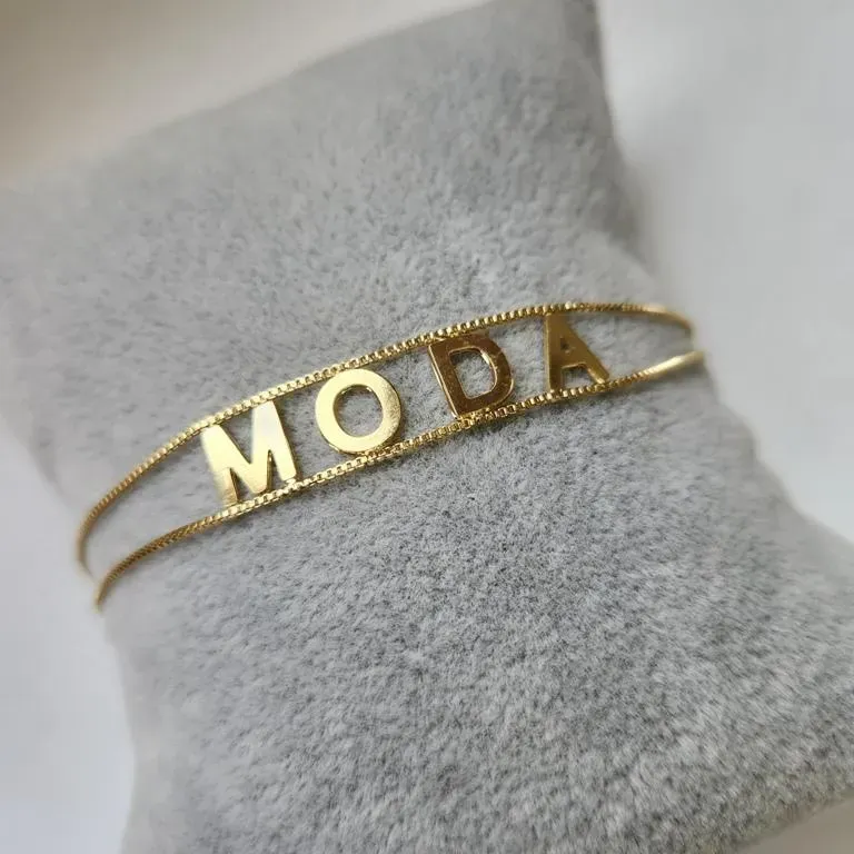 PULSEIRA OURO MODA