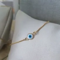 PULSEIRA OURO 1 OLHO	