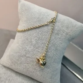 PULSEIRA OURO BAIANA CORAÇÃO