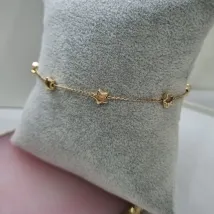 PULSEIRA OURO ESTRELAS 1	