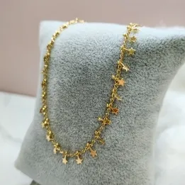 PULSEIRA OURO ESTRELINHAS	