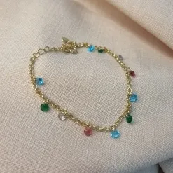 PULSEIRA OURO RAINBOW TIFFANY