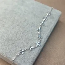 PULSEIRA PRATA CRUZ