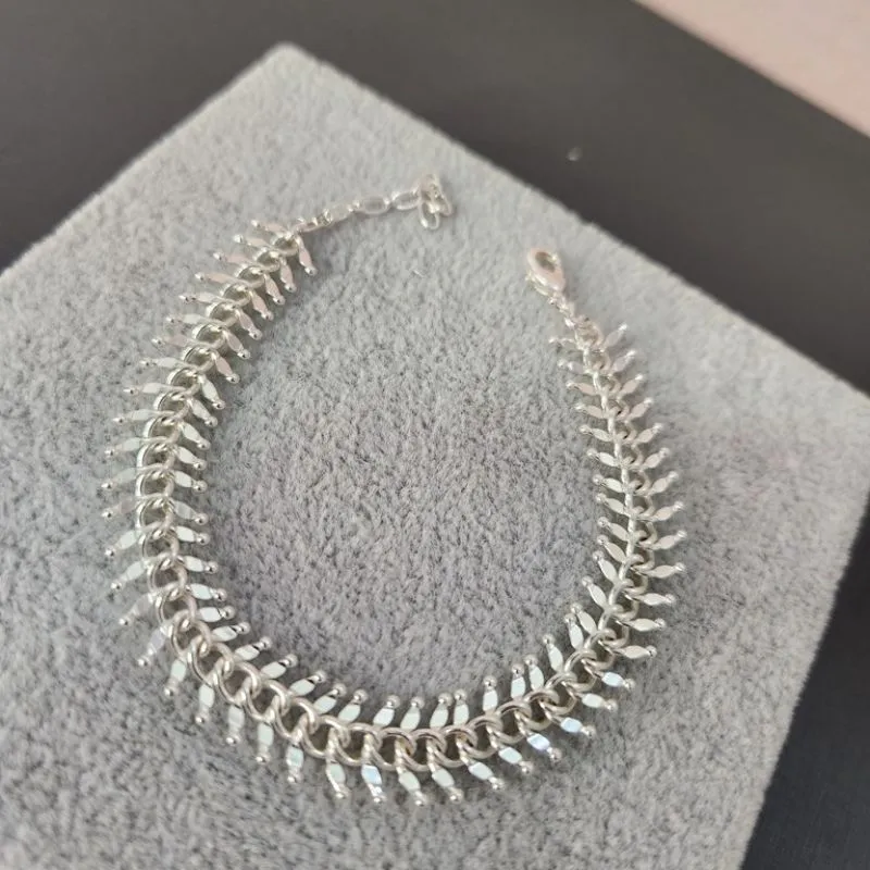 PULSEIRA PRATA ESCAMAS