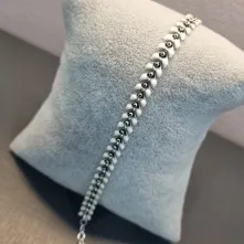 PULSEIRA PRATA OLHO GREGO ESM	