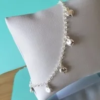 PULSEIRA PRATA PIN CORA