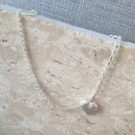 PULSEIRA PRATA PING 1 CORAÇÃO	 