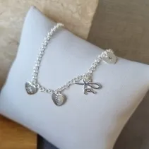 PULSEIRA PRATA PINGS FÉ	