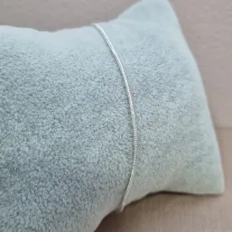 PULSEIRA PRATA RABO DE RATO	