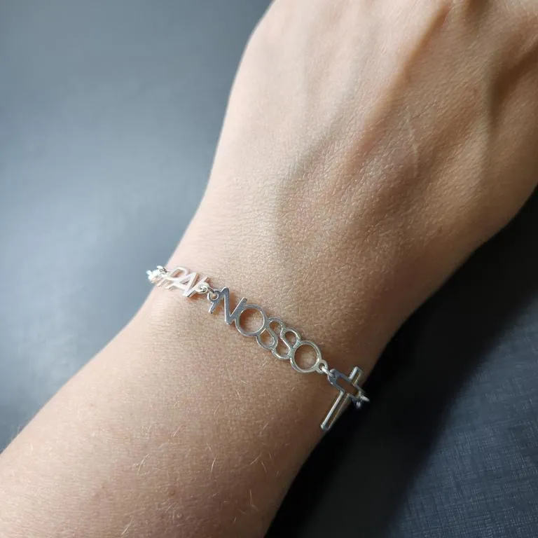 PULSEIRA PRATA PAI NOSSO