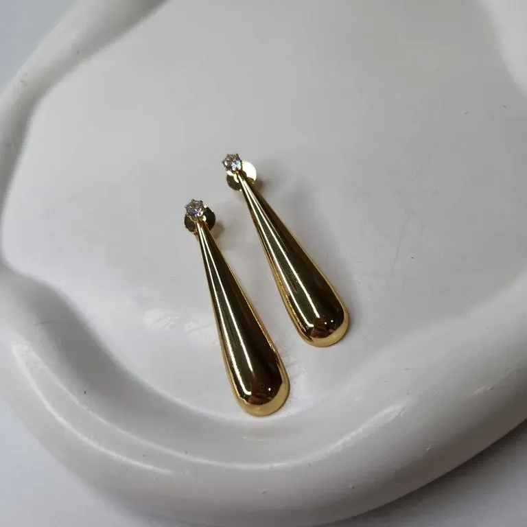 BRINCO OURO Z GOTA