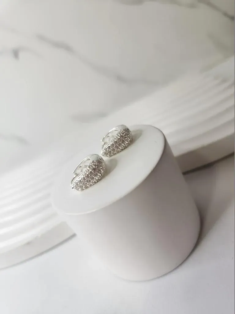 BRINCO PRATA ARGOLA Z LUXO GOTA